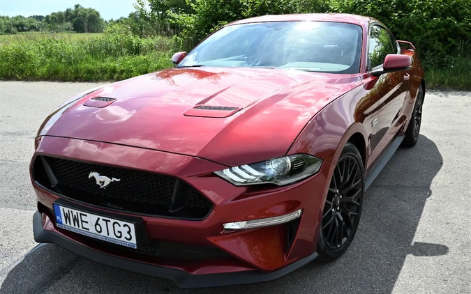 Ford Mustang cena 163221 przebieg: 11000, rok produkcji 2019 z Podkowa Leśna małe 497